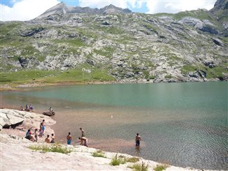 Plage baigneurs Espagnols)