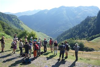 Dans le vallon glaciaire...