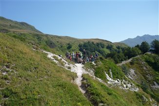 Halte à la carrière de gypse